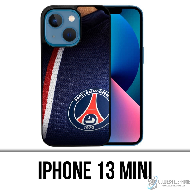 Cover IPhone 13 Mini - Maglia Psg Paris Saint Germain Blu