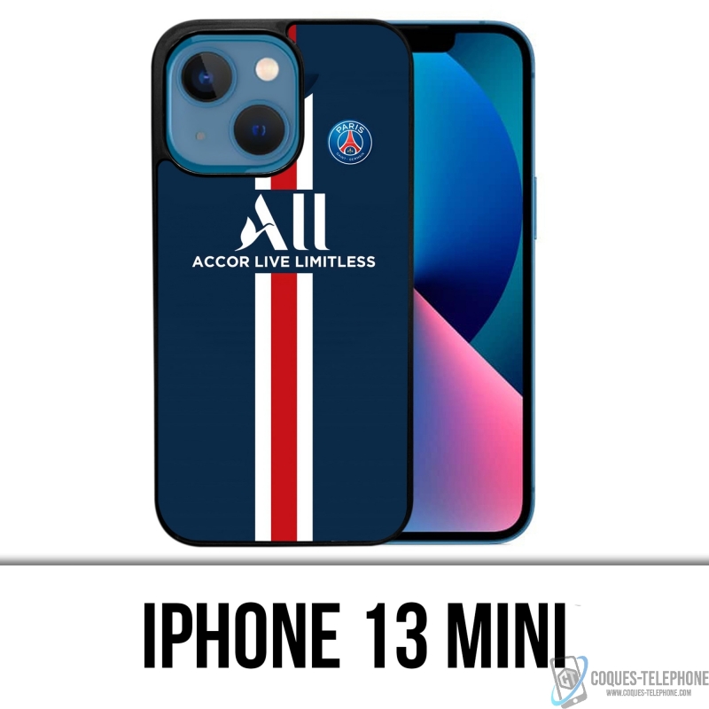 Custodia per iPhone 13 Mini - Maglia da calcio PSG 2020