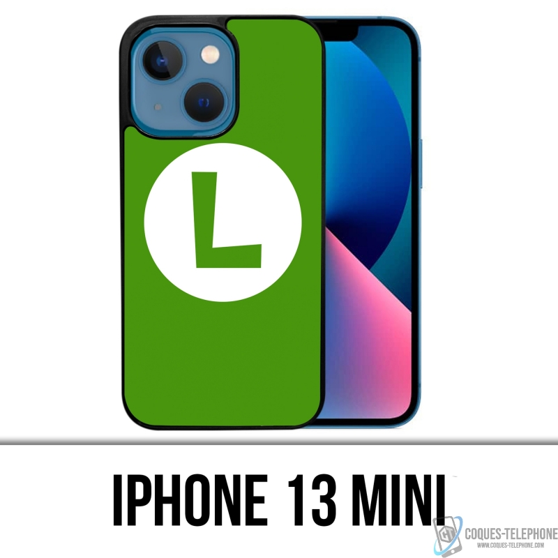 Coque iPhone 13 Mini - Mario Logo Luigi