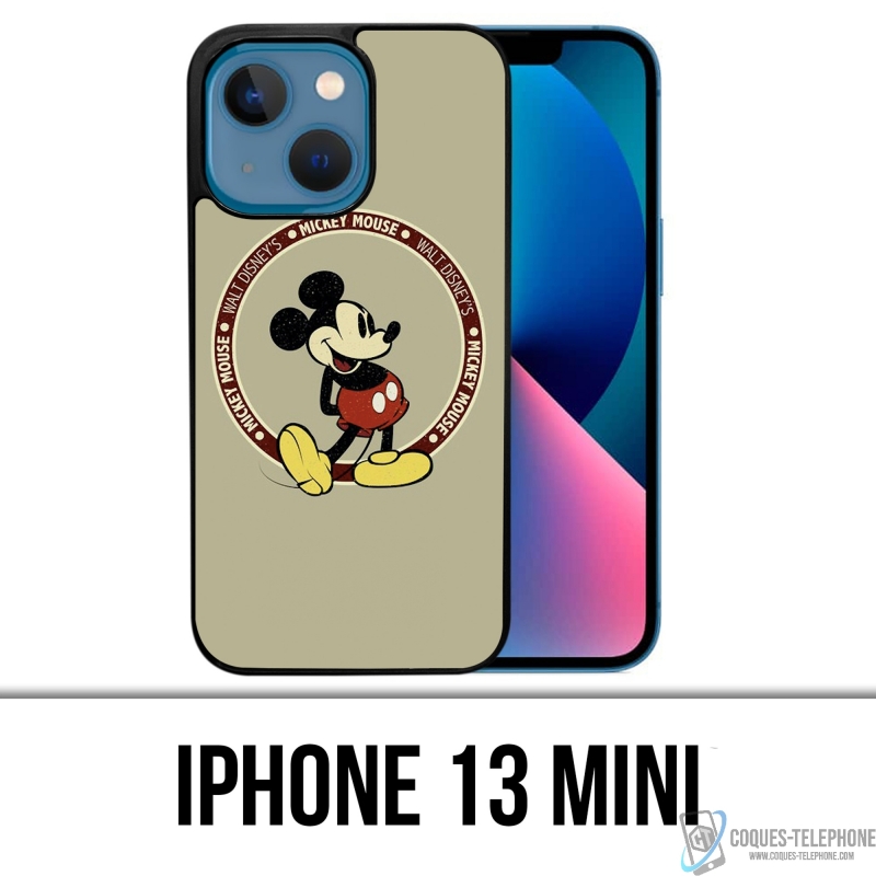 Coque iPhone 13 Mini - Mickey Vintage