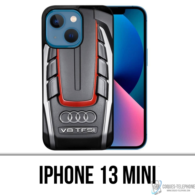 Custodia IPhone 13 Mini - Motore Audi V8 2