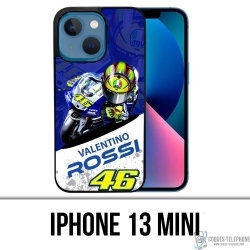 Funda para iPhone 13 Mini - Motogp Rossi Cartoon Galaxy