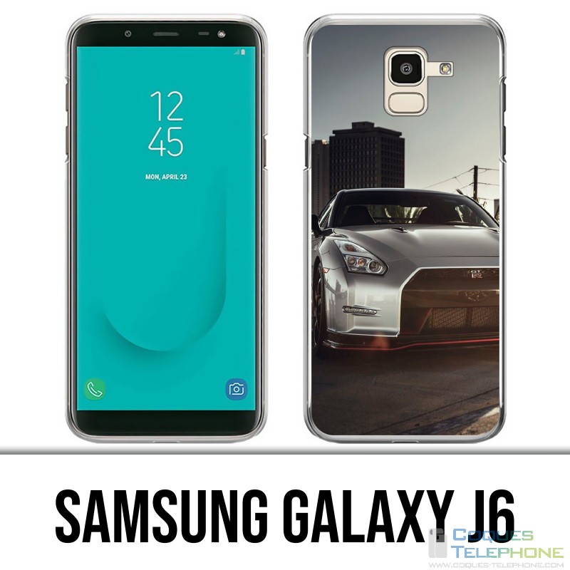 Custodia Samsung Galaxy J6 - Nissan Gtr nera