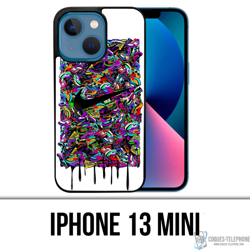 Funda para iPhone 13 Mini - Nike Sneakers Art