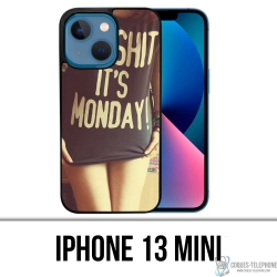 Coque iPhone 13 Mini - Oh Shit Monday Girl