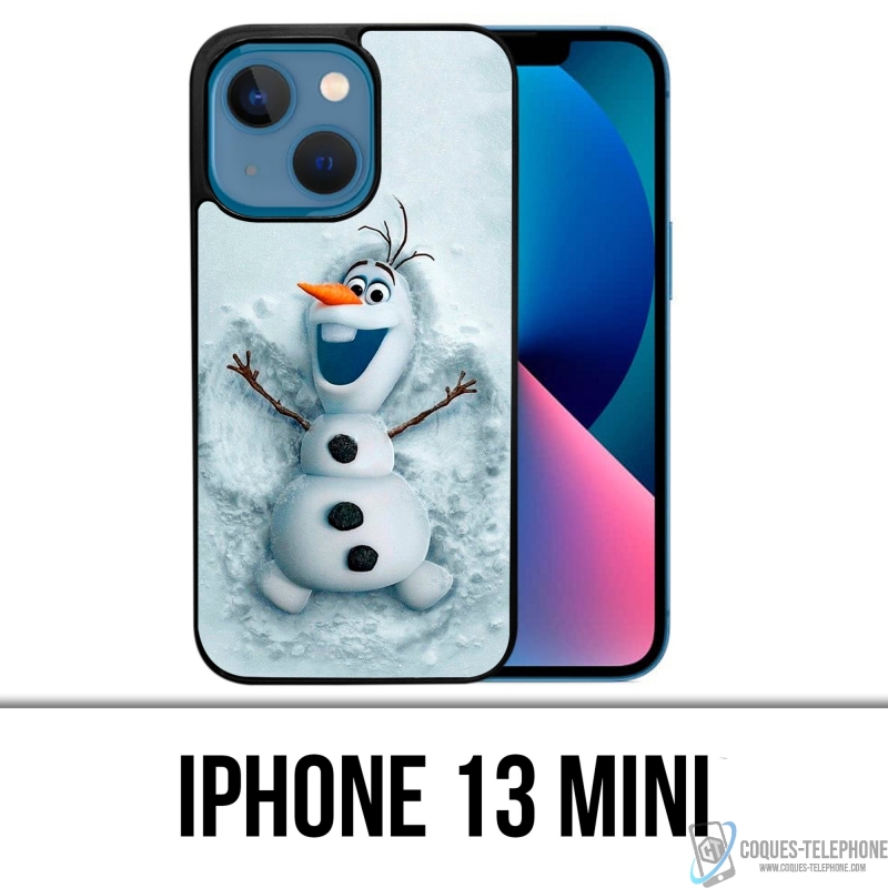 Coque iPhone 13 Mini - Olaf Neige