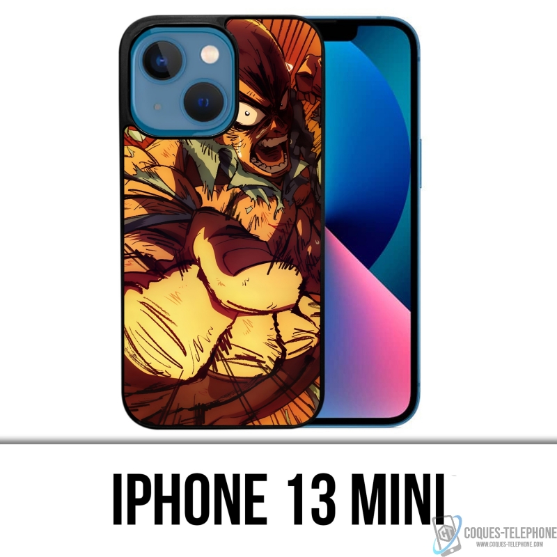 Coque iPhone 13 Mini - One Punch Man Rage