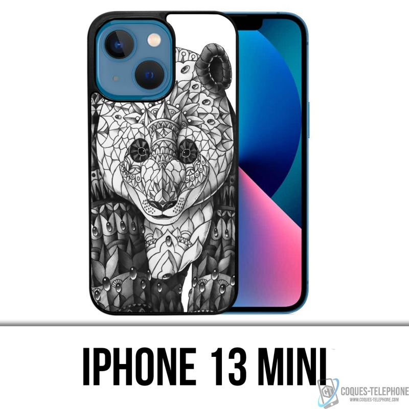 Custodia per iPhone 13 Mini - Panda azteco