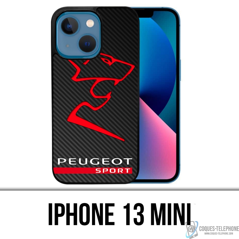 Coque iPhone 13 Mini - Peugeot Sport Logo