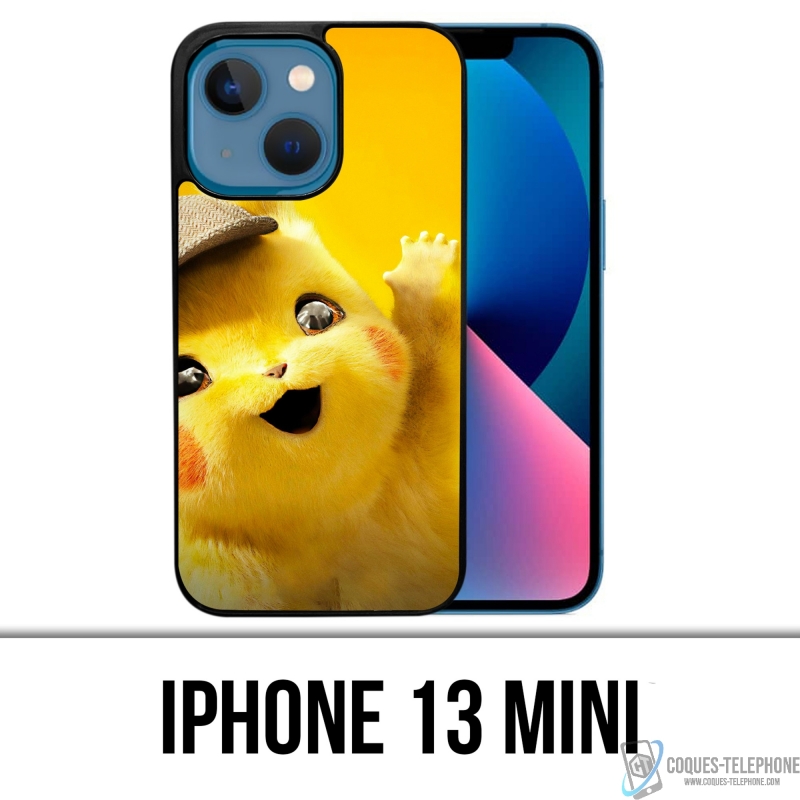 Coque iPhone 13 Mini - Pikachu Detective